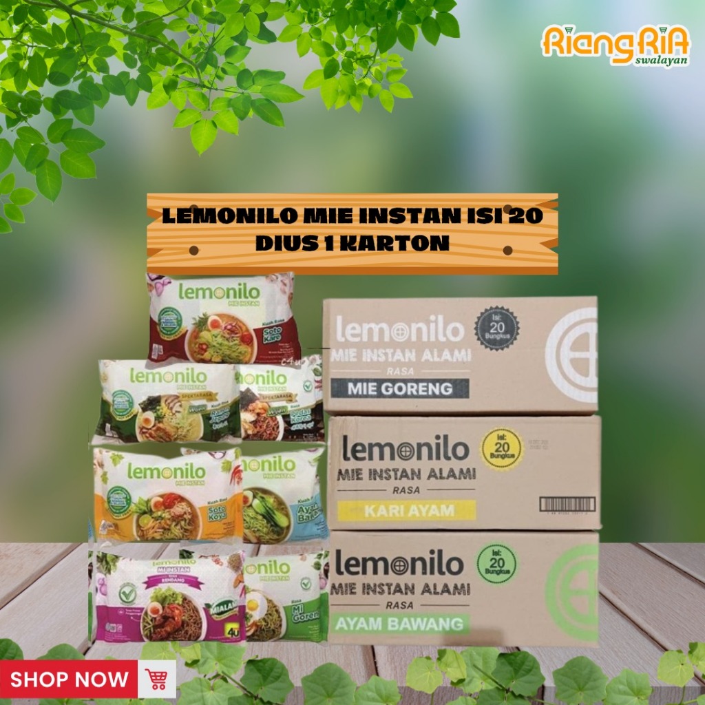 

Lemonilo Mie Instan - isi 20 /dus/carton