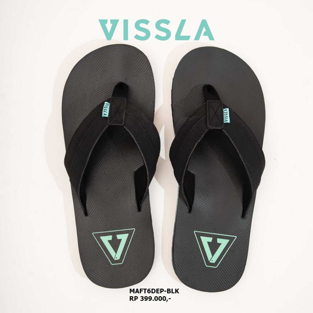 RAYSURF VISSLA SANDAL PRIA MAFT6DEP-BLK ORIGINAL
