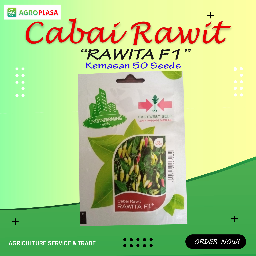 Benih Cabai Rawit RAWITA F1 Cap Panah Merah