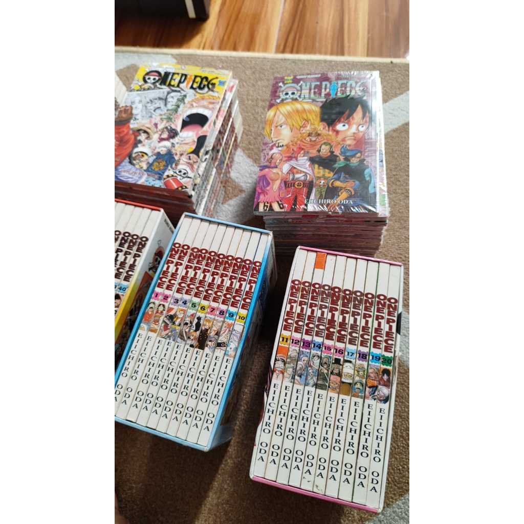 Komik One Piece Volume 1-84 Koleksi Pribadi
