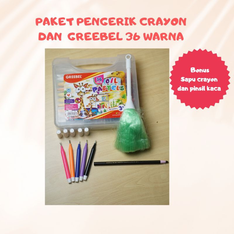 

Paket Crayon Greebel 36