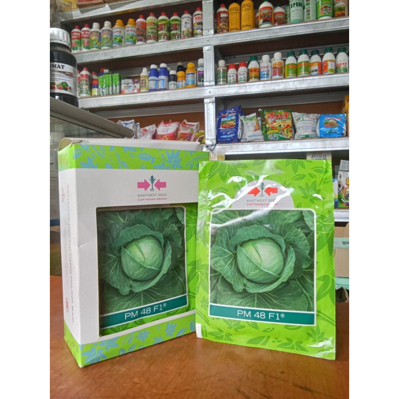 Benih kol/kubis PM48/kemasan 15 gr/ panah merah