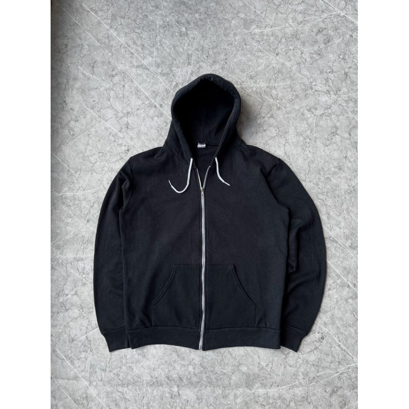 Zip Hoodie Basic Black by F497 USA