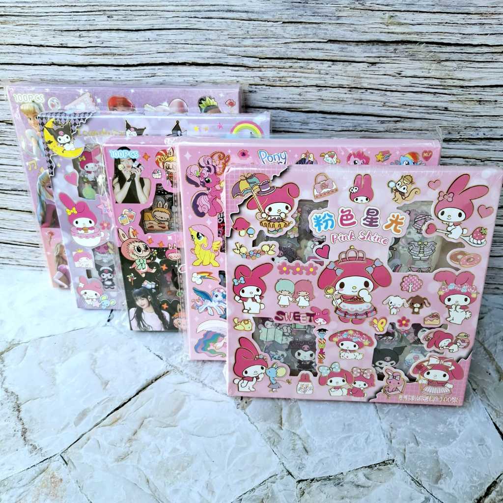 

STICKER LUCU 2D KARAKTER ISI 100 LEMBAR PER BOX