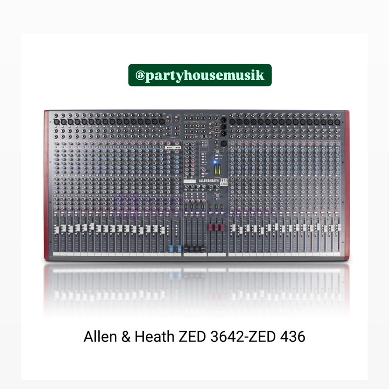mixer allen heath zed 436 original . mixer allen heath 32 channel zed 3642 zed436 original