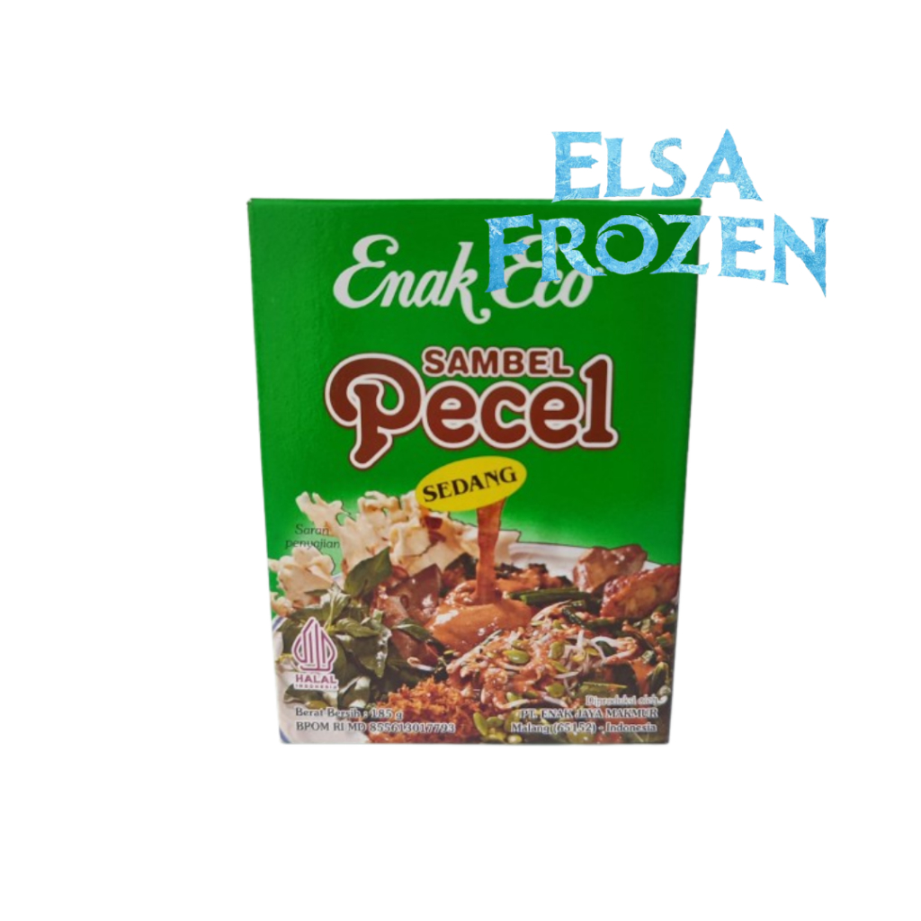 

ENAK ECO SAMBEL PECEL SEDANG BOX 185GR/ BUMBU INSTAN