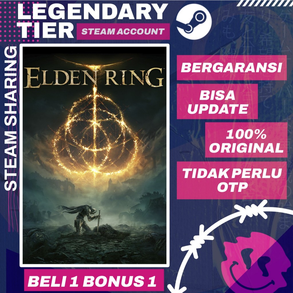 Elden Ring + DLC Shadow of The Erdtree [Game Steam Original]