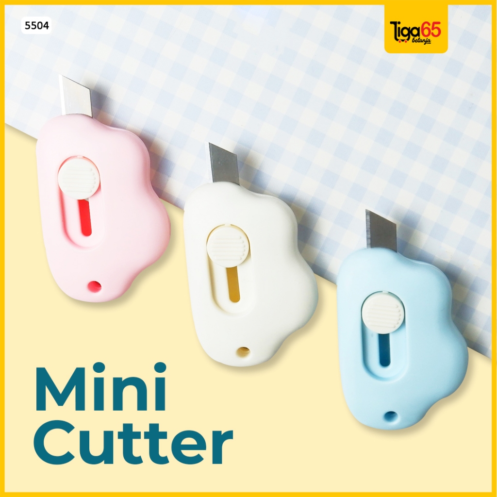 

Cutter Mini / Bentuk Awan Lucu / Pisau Kecil / Pemotong Portable / Cutter Mini Ty 5504