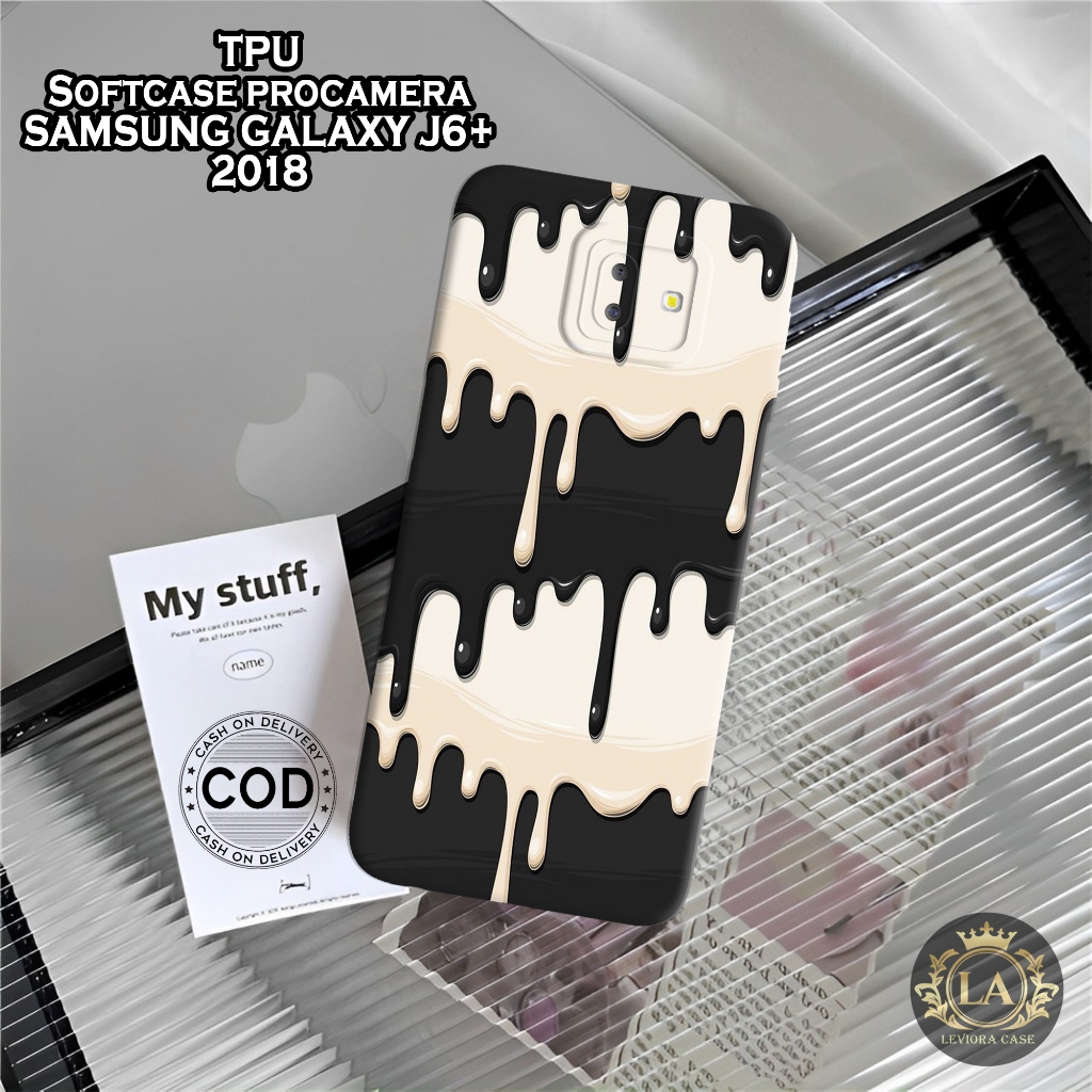 Case Samsung J6+ 2018 - Leviora Case - Fashion Case Lucu - Softcase Samsung J6+ 2018 - Case Pro Came