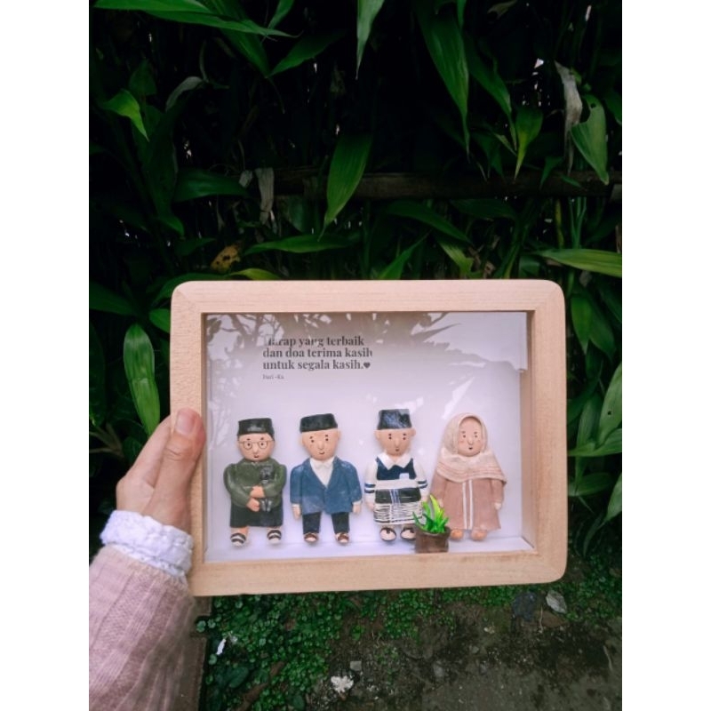 CUSTOM CLAY FRAME (Rekomendasi kado custom)