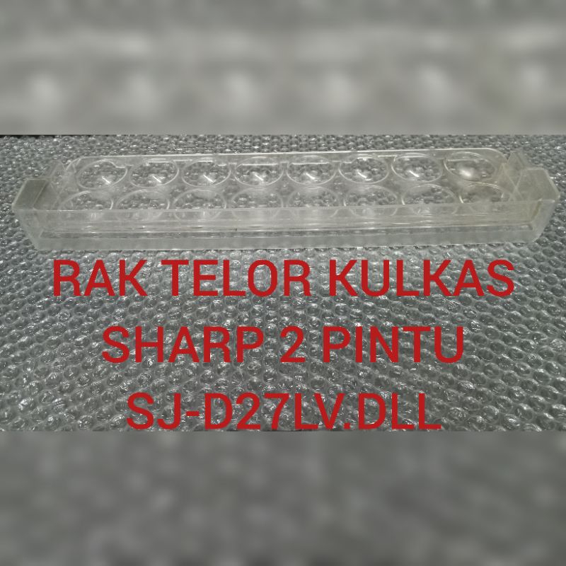 RAK TELOR KULKAS SHARP 2 PINTU.SECOND ORI