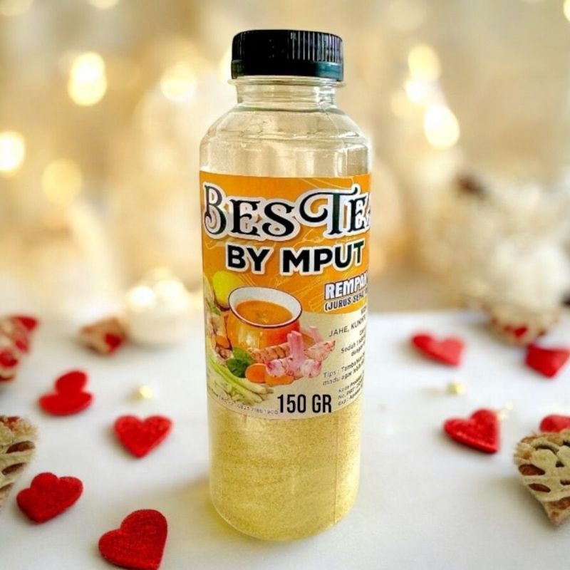 

Rempah JSR Bestea kemasan toples 150gr,300gr,500gr kunyit jahe serai lengkuas