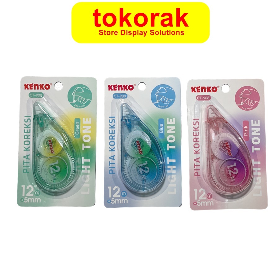 

CORRECTION TAPE KENKO 12 M X 5 MM CT-908 TIP EX TIPEX ROLL TIPE X