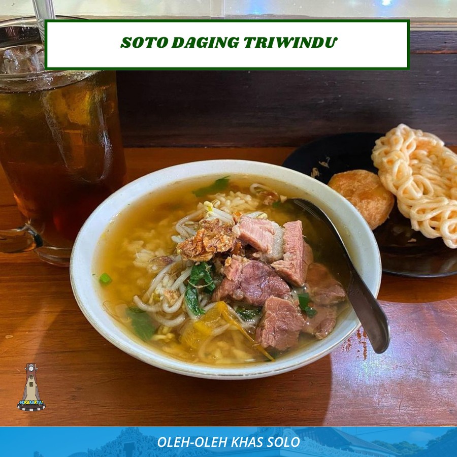 

Soto Daging Sapi Triwindu Asli Solo - Jastip Kangen Jajanan Solo