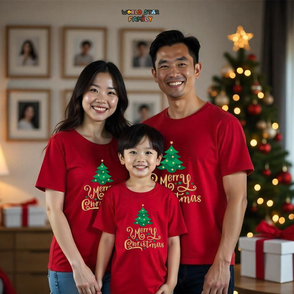 WSF BAJU NATAL KELUARGA KAOS NATAL KAOS NATAL KELUARGA BAJU NATAL WANITA BAJU NATAL ANAK KAOS MERRY 