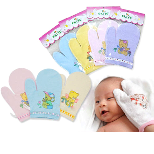 sorabee - Washlap Bayi Karakter Lembut Handuk Bayi Bentuk Jari / Washlap Berliana