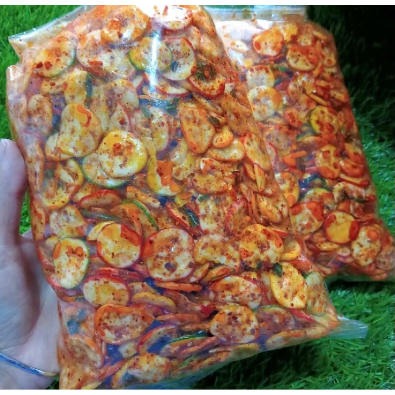 

KERUPUK SEBLAK KERING / KERUPUK SEBLAK BANTAT DAUN JERUK / KERUPUK SEBLAK PEDAS