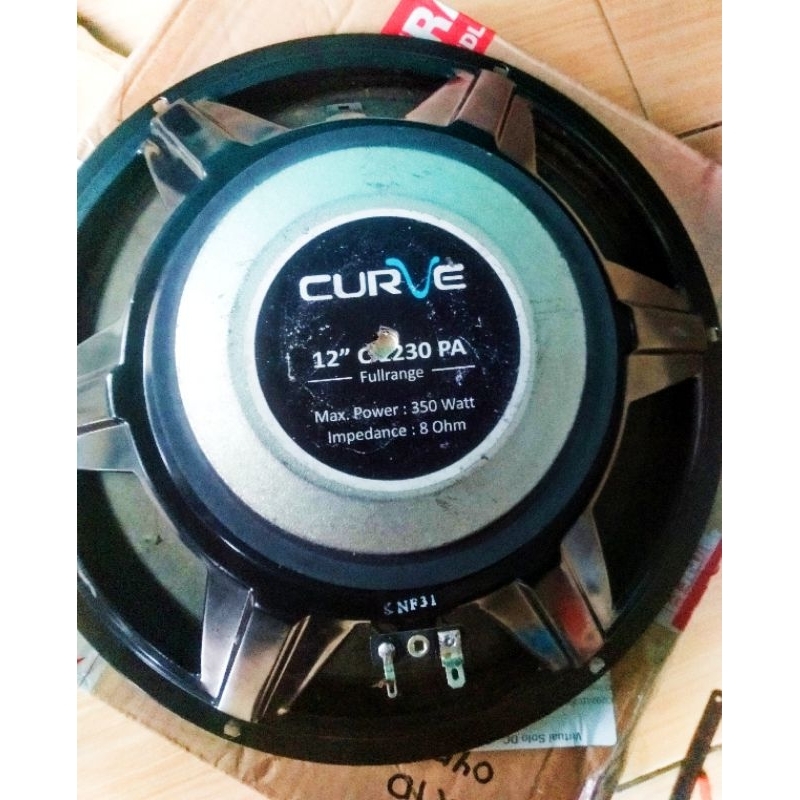 speaker curve 12inch second