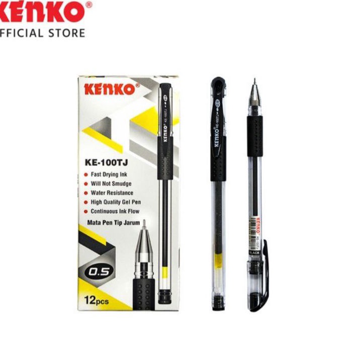 

Terbatas pulpen Gel kenko KE1 TJ 5mm 1pak12 pcs