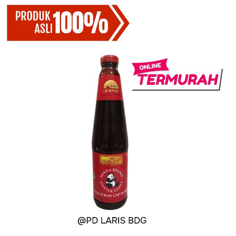 

Lee Kum Kee Saus Tiram Cap Panda 770gr (Oyster Sauce Panda Brand) / Saus Tiram Halal / Saus Tiram Panda