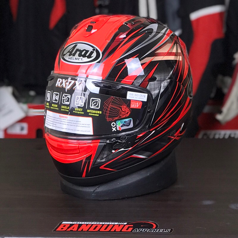 Arai RX7X Radical Red RX-7X Arai original Japan SNI