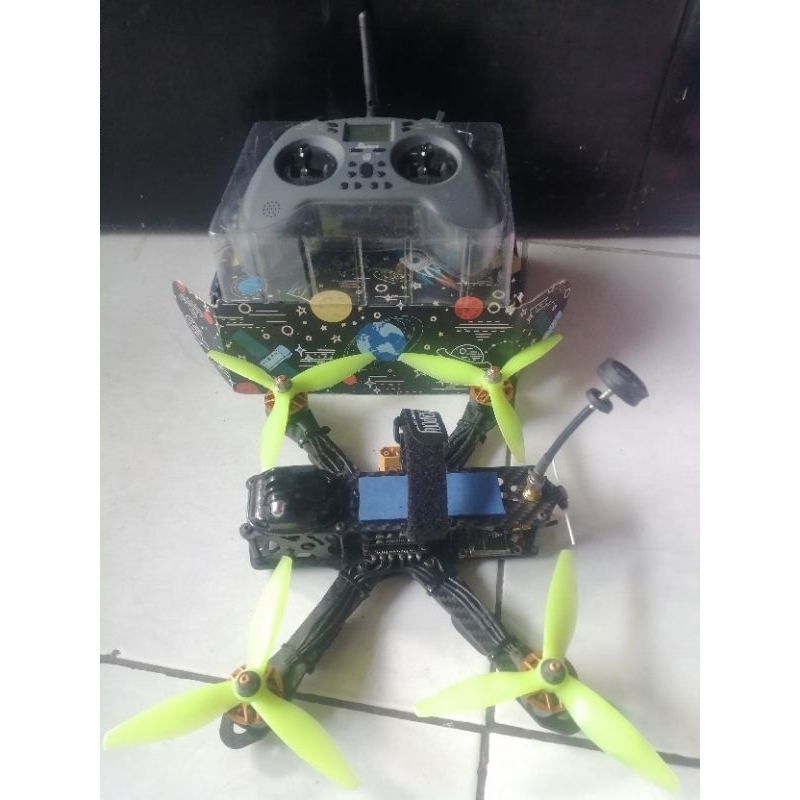 PAKET DRONE FPV 5 INCH BEKAS & REMOTE JUMPER T LITE BEKAS