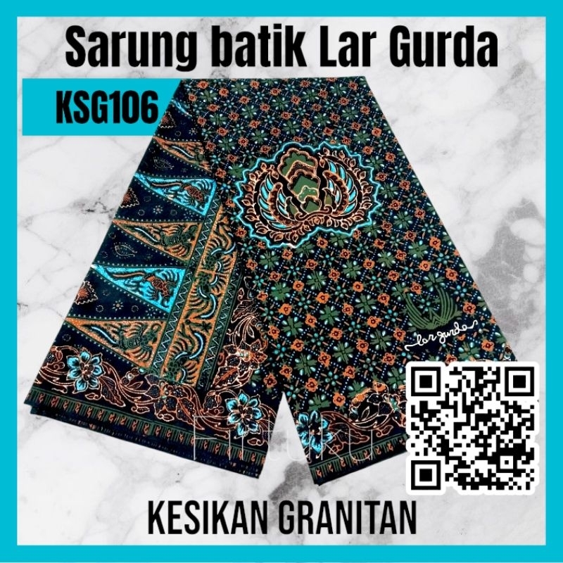 Sarung batik Lar Gurda Granitan_KSG106