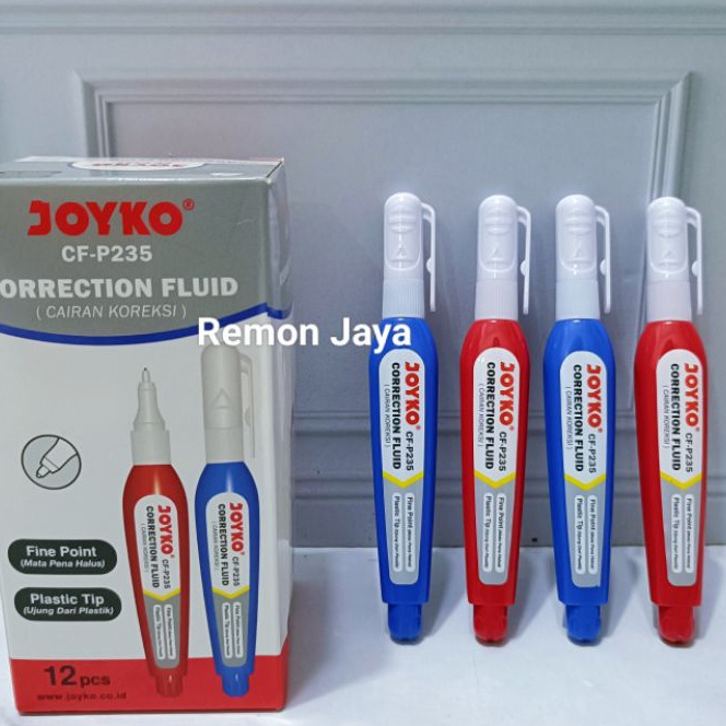 

Super Tip ex cair joyko CFP235isi 12 Pcs