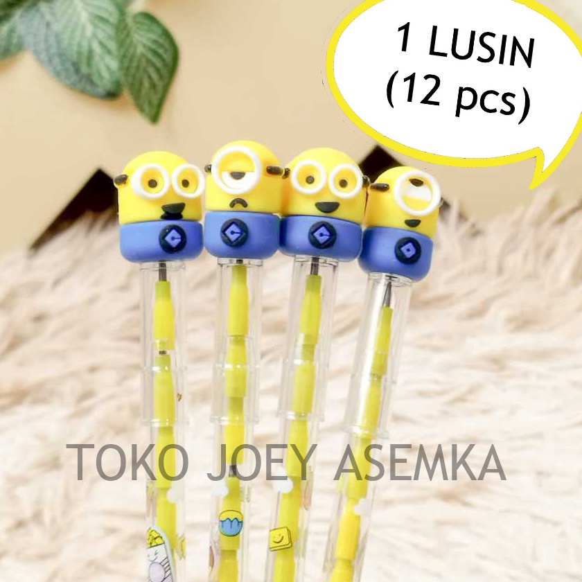 

KP8 12 PCS PENSIL SUSUN MON BENSIA LANTU DAPAT DIISI ULANG PENCIL PELURU