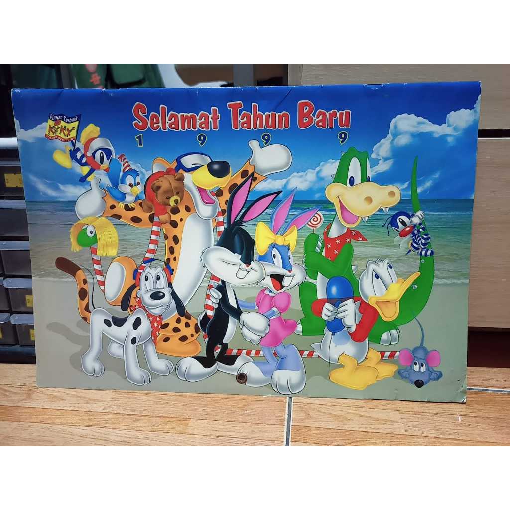 

Koleksi Langka Jadul Lawas Kalender tahun 1999 Donal kartun