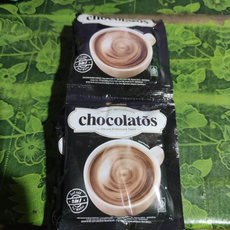 

Chocolatos drink rasa coklat serenteng isi 10 sachet