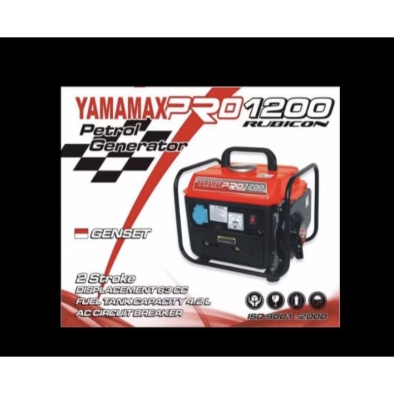 genset yamamax pro 1200 2 tak murah berkualitas