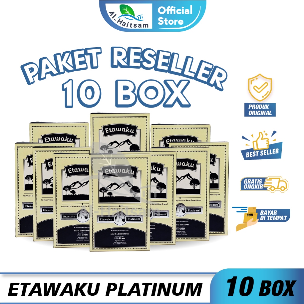

ETAWAKU PLATINUM ASLI ORIGINAL PAKET 10 BOX Susu Kambing Etawa Atasi Masalah Pernapasan Nyeri Sendi dan Tulang