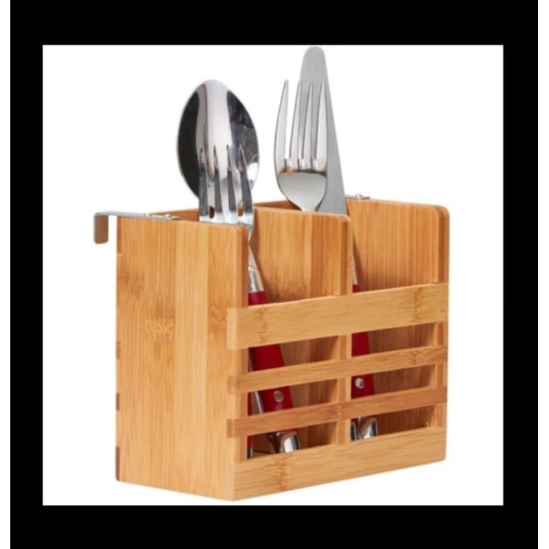 tempat sendok kayu jati