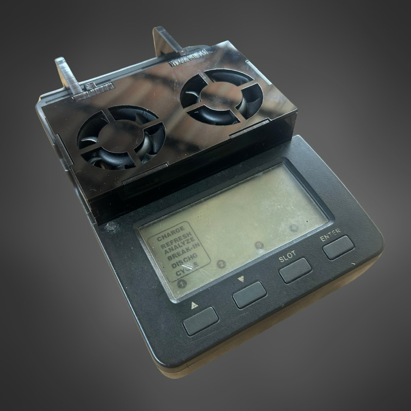 KIPAS CHARGER POWEREX MH C9000 DUAL FAN TAMIYA MINI 4WD