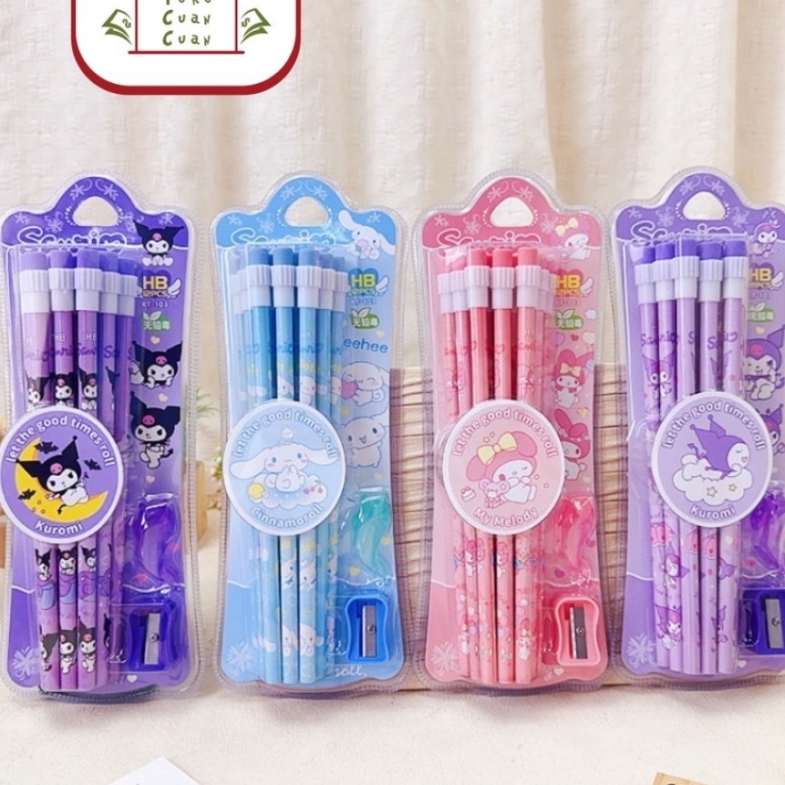 

KF7 TCC 14in1 Set Pensil Unicorn Astronot Space Cars Set Stationary Pensil Goodiebag Back To School