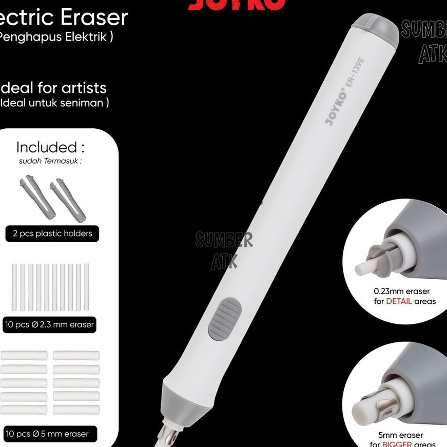 

FG2 Penghapus Elektrik Electric Eraser Joyko ER139E