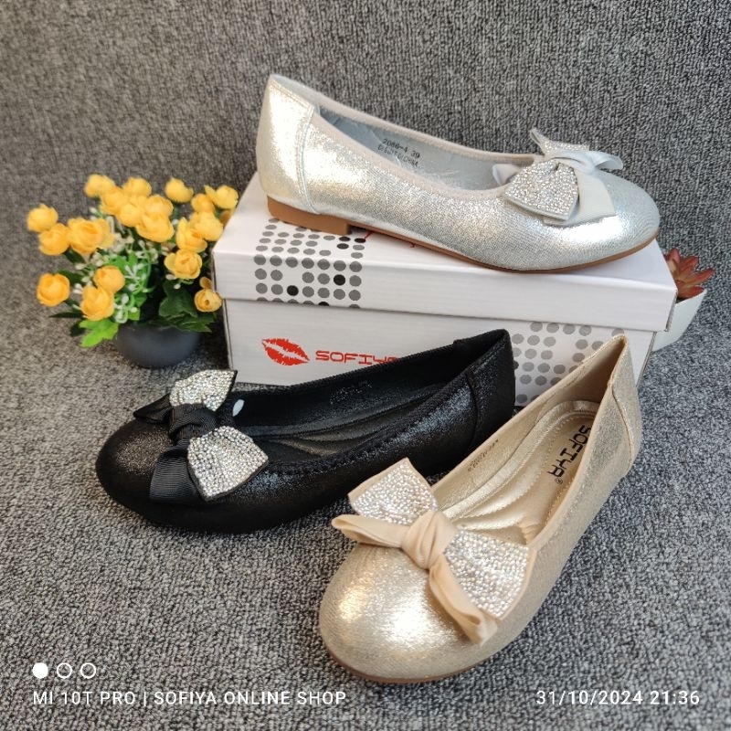 [BISA COD] SOFIYA ORI 2086 4 SEPATU FLATSHOES FASHION WANITA IMPORT IMPOR / SEPATU PESTA / PARTY / S