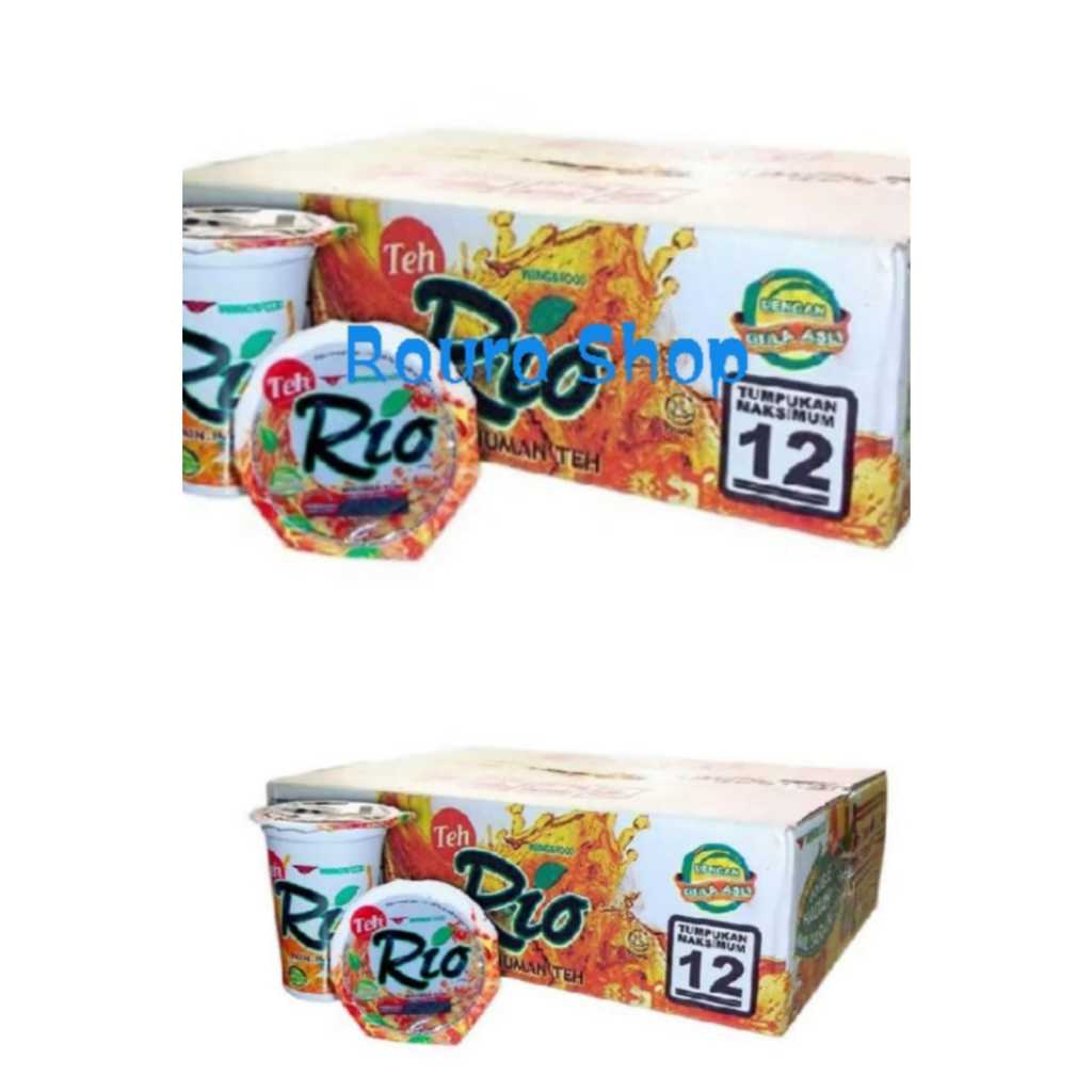 

TEH RIO GULA BATU 180 ml isi 24pcs/DUS