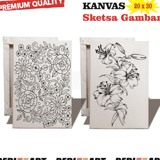 

Banyak Peminat Kanvas Lukis Sketsa Gambar 2x3 cm
