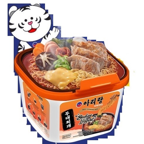

ARIRANG Budae Jjigae Self Cooking Box-Mi Kuah Sup Daging 240gr