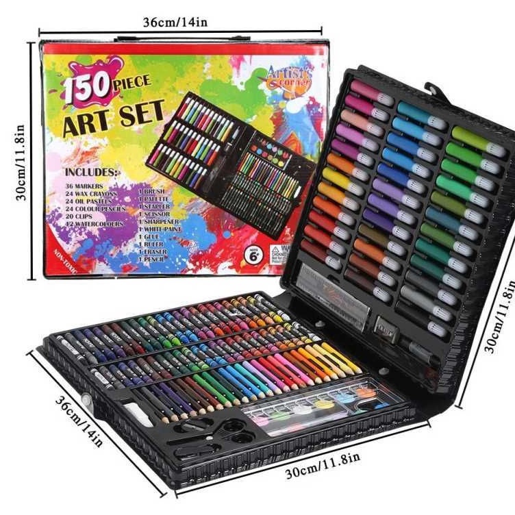 

Baru Bermanfaat 4668861528PCS ART CRAYON SET PENSIL WARNA LUKIS MENGGAMBAR PASTEL ANAK FULL SET ALAT MAINAN EDUKASI