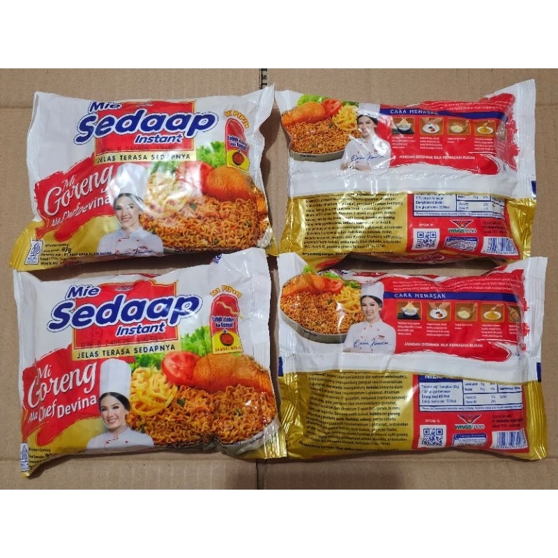 

Mie Sedaap Goreng Ala Chef Devina 93g - 1 bks