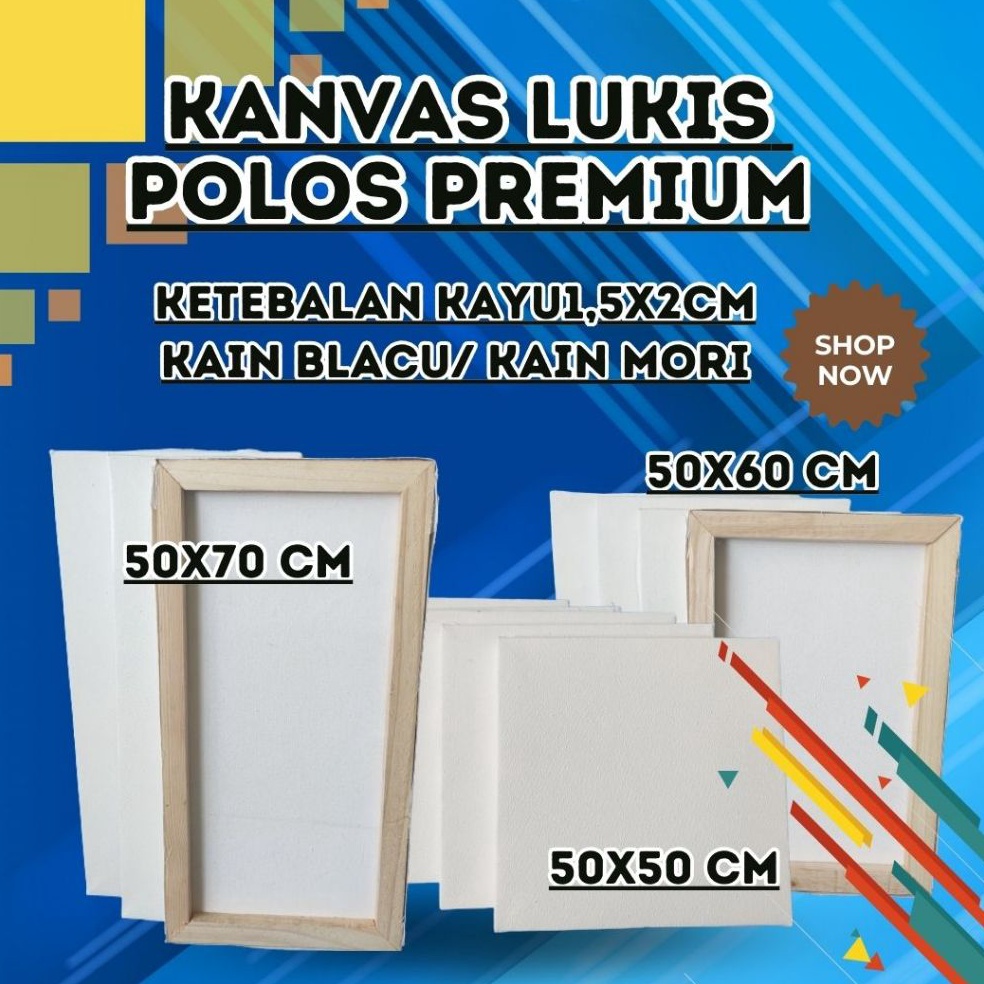 

Promo Ngetrend kanvas lukis premium 5x5cm 5x6 cm 5x7 cm