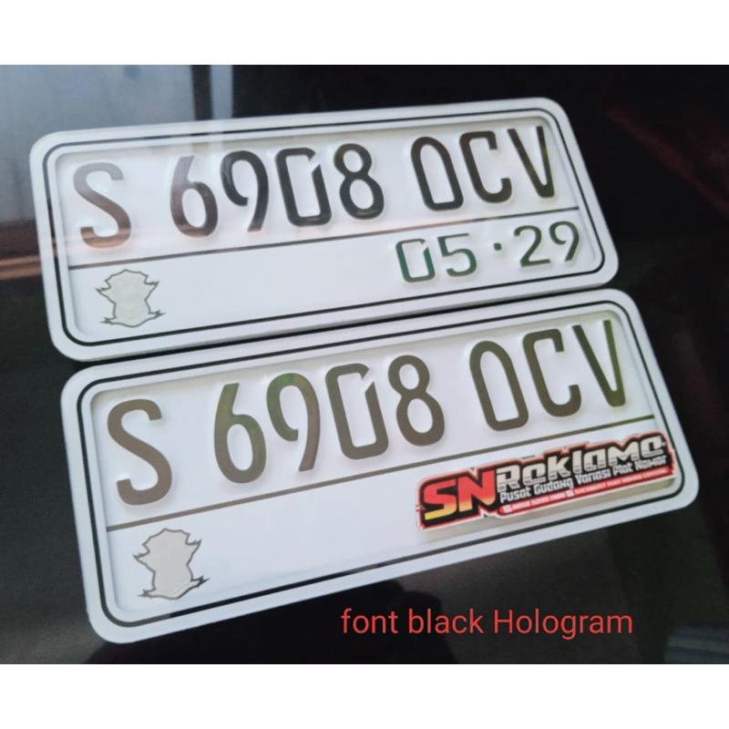 Plat Nomor Lapis mika Harga terjangkau Murah, Plat Nomor lapis acrylic, plat nomor mika laser, plat 