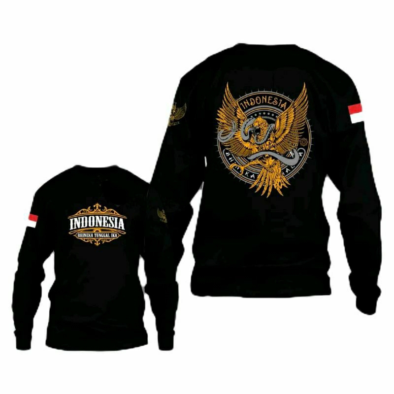 KAOS INDONESIA BHINEKA TUNGGAL IKA