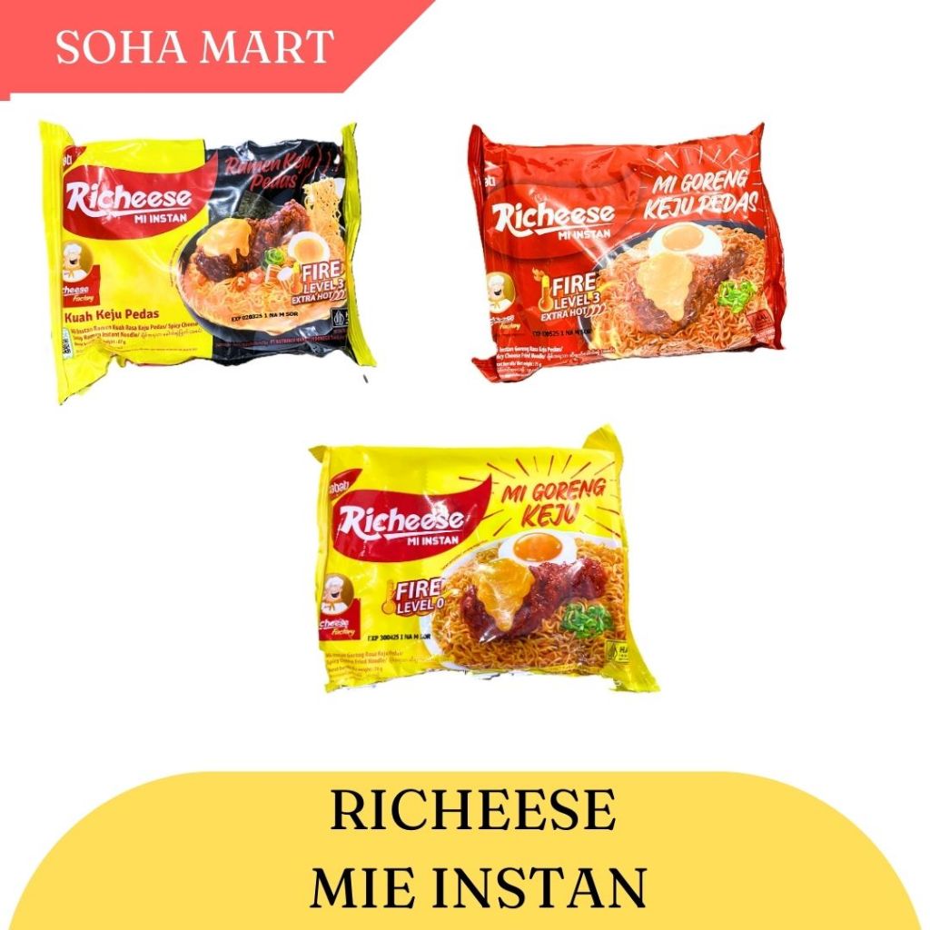 

Soha Mart Richeese Mie Instan All Varian