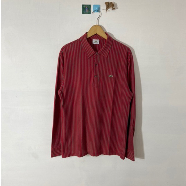 POLO LONGSLEEVE LACOSTE STRIPE SECOND