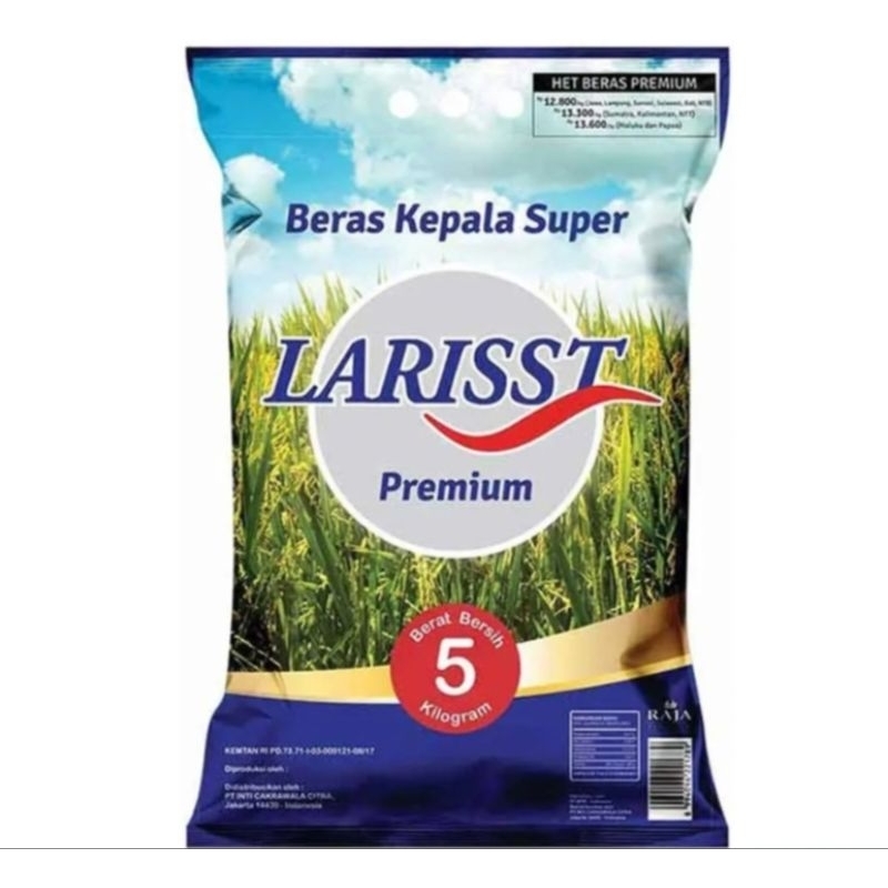 

Beras Larisst 5 kg Premium