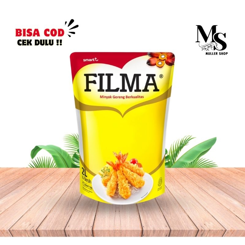 

Minyak goreng Filma 2 liter Stok Baru
